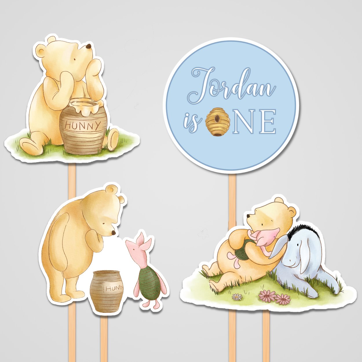 Winnie the Pooh Cutouts - Big Day Out