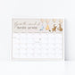 Winnie the Pooh Due Date Calendar - Big Day Out