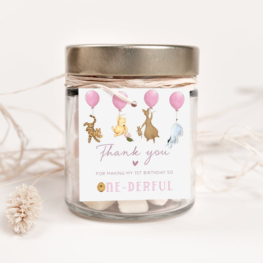 Winnie the Pooh Favor Tag - Big Day Out