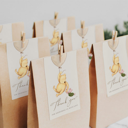 Winnie the Pooh Favor Tags Bundle - Big Day Out