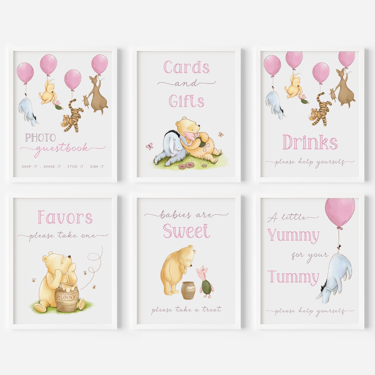 Winnie the Pooh Girl 1st Birthday Bundle - Big Day Out