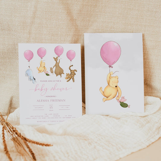 Winnie the Pooh Invitation - Big Day Out