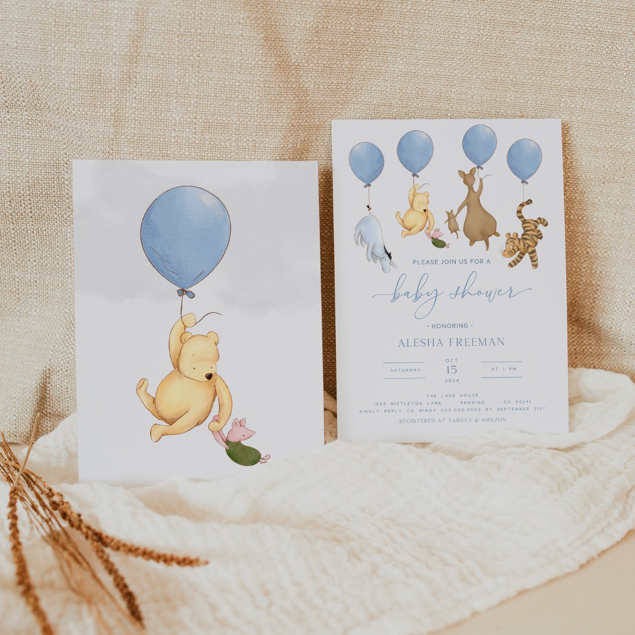 Winnie the Pooh Invitation - Big Day Out