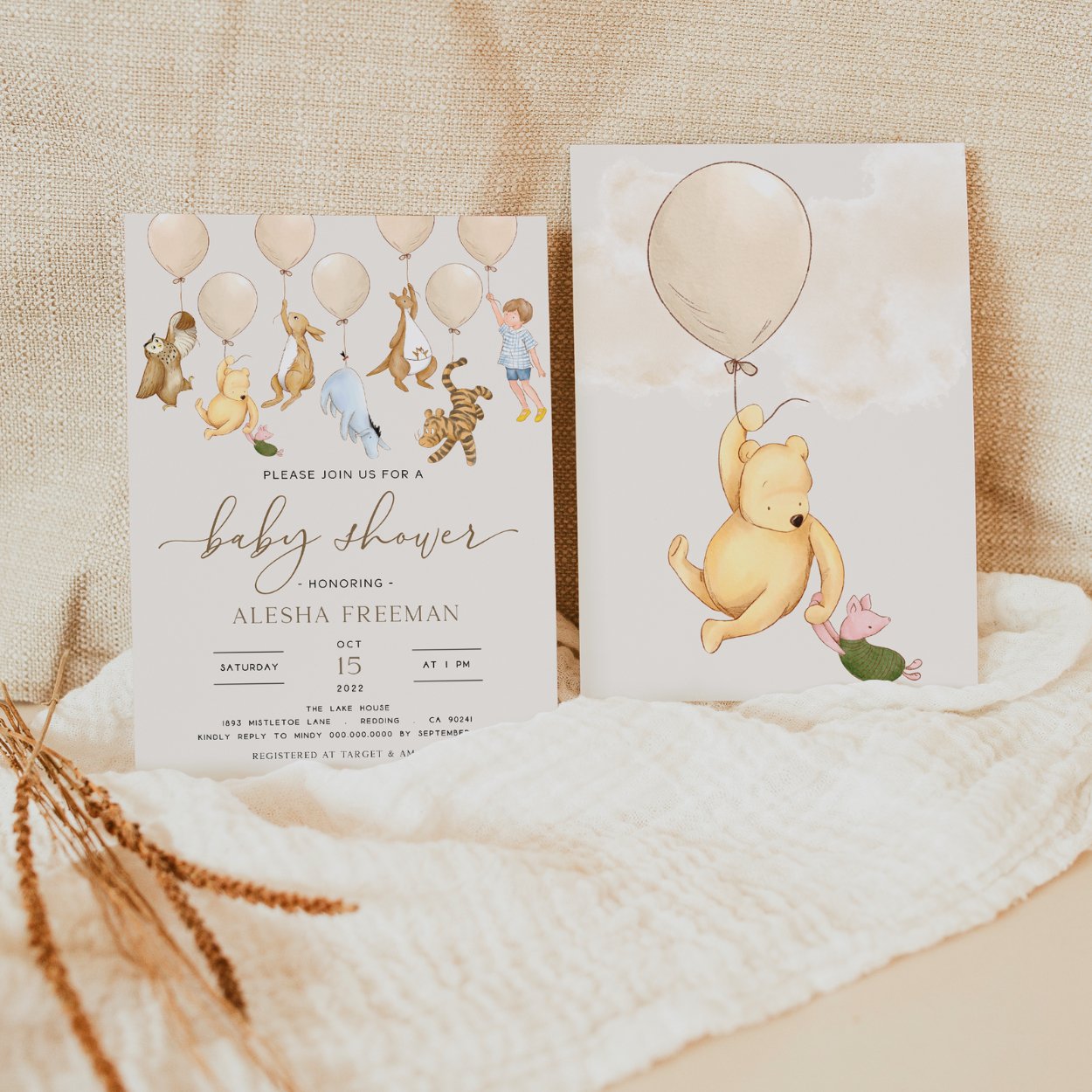 Winnie the Pooh Invitation Set - Big Day Out