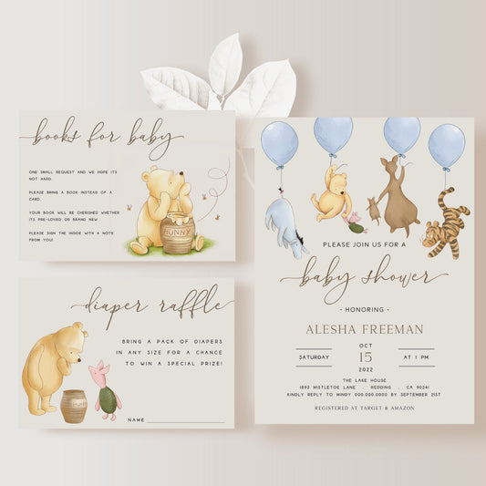 Winnie the Pooh Invitation Set - Big Day Out