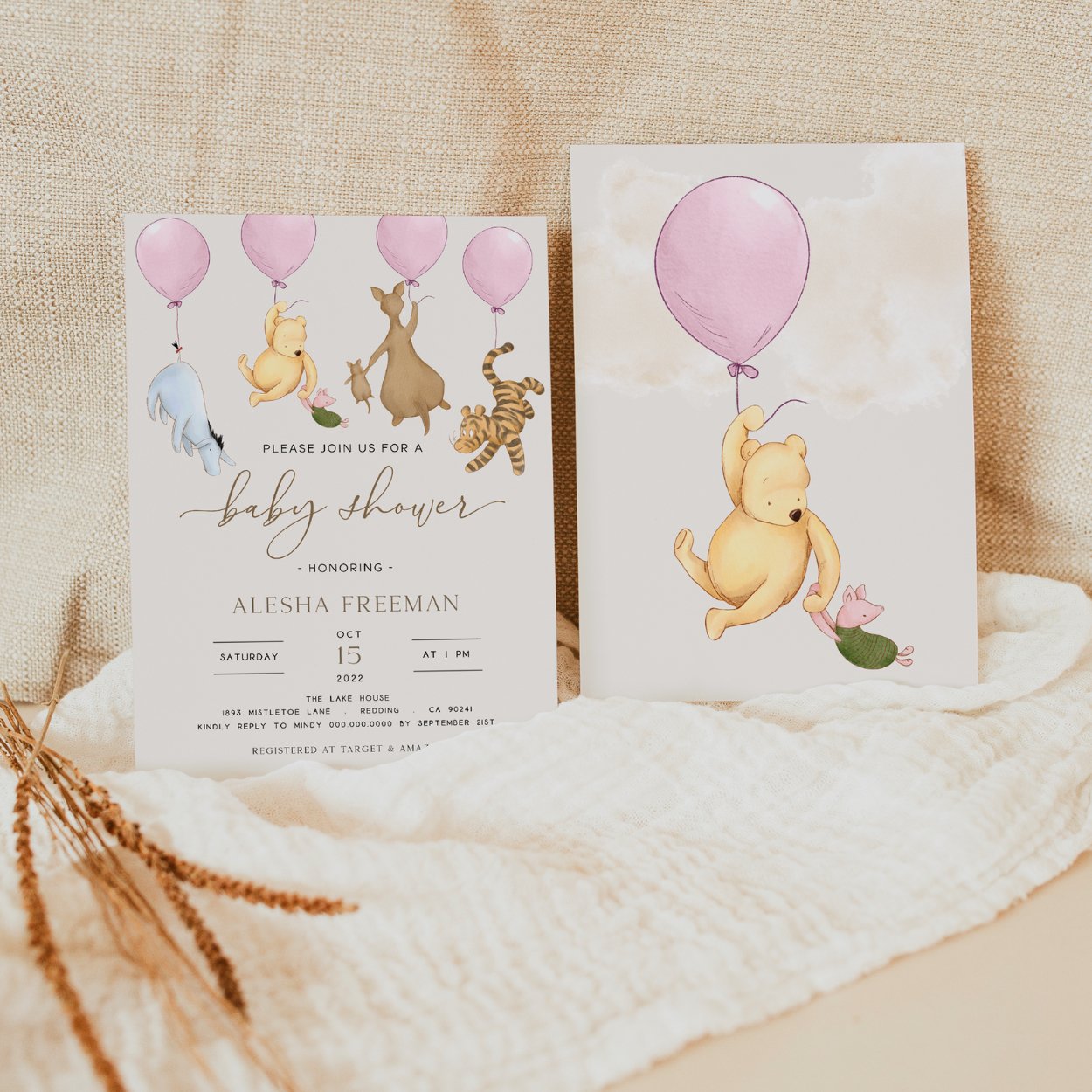 Winnie the Pooh Invitation Set - Big Day Out