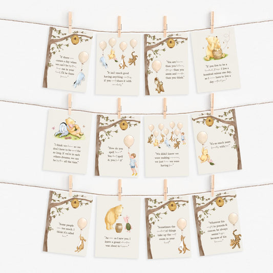 Winnie the Pooh Quote Cards - Big Day Out