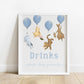 Winnie the Pooh Table Sign Bundle - Big Day Out