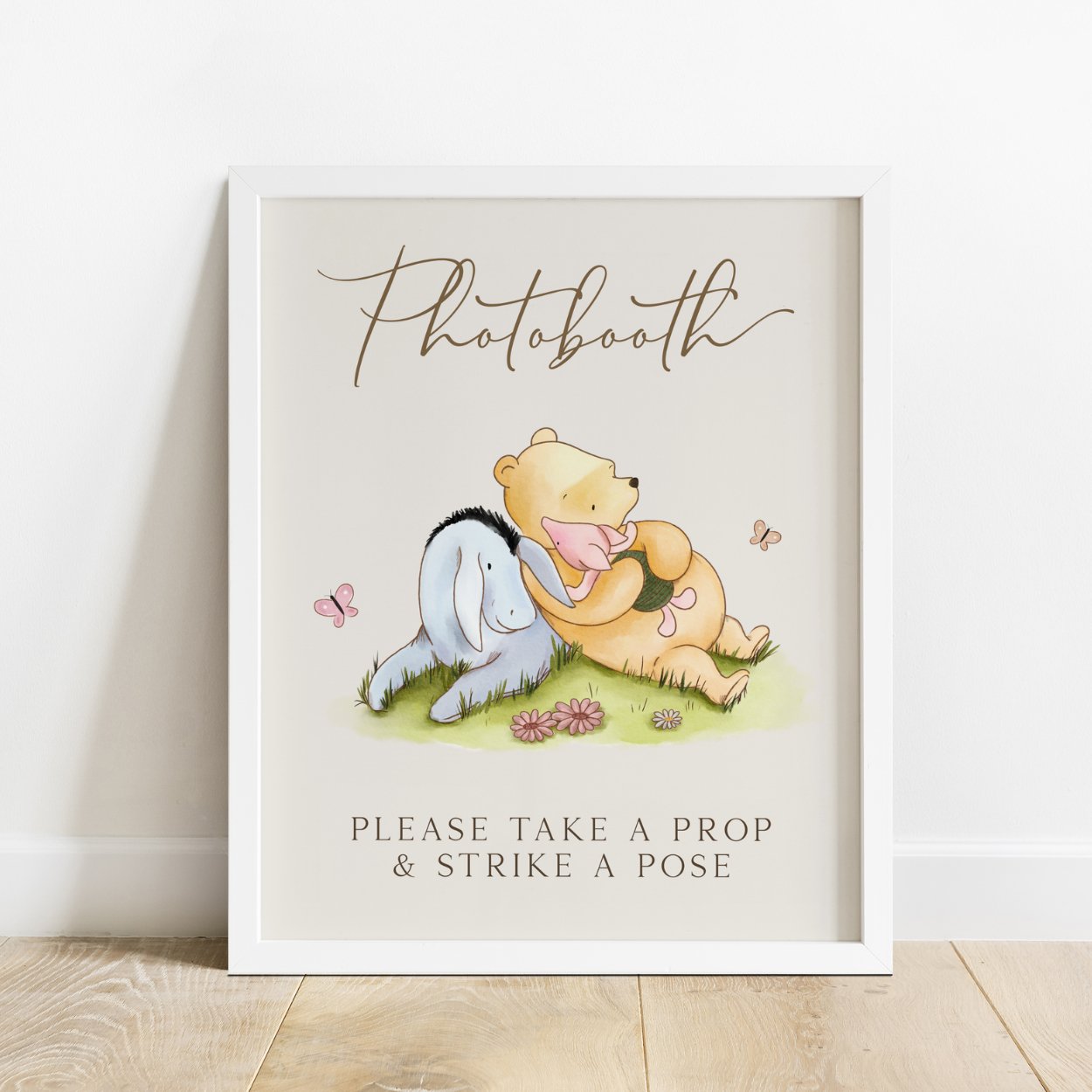 Winnie the Pooh Table Sign Bundle - Big Day Out