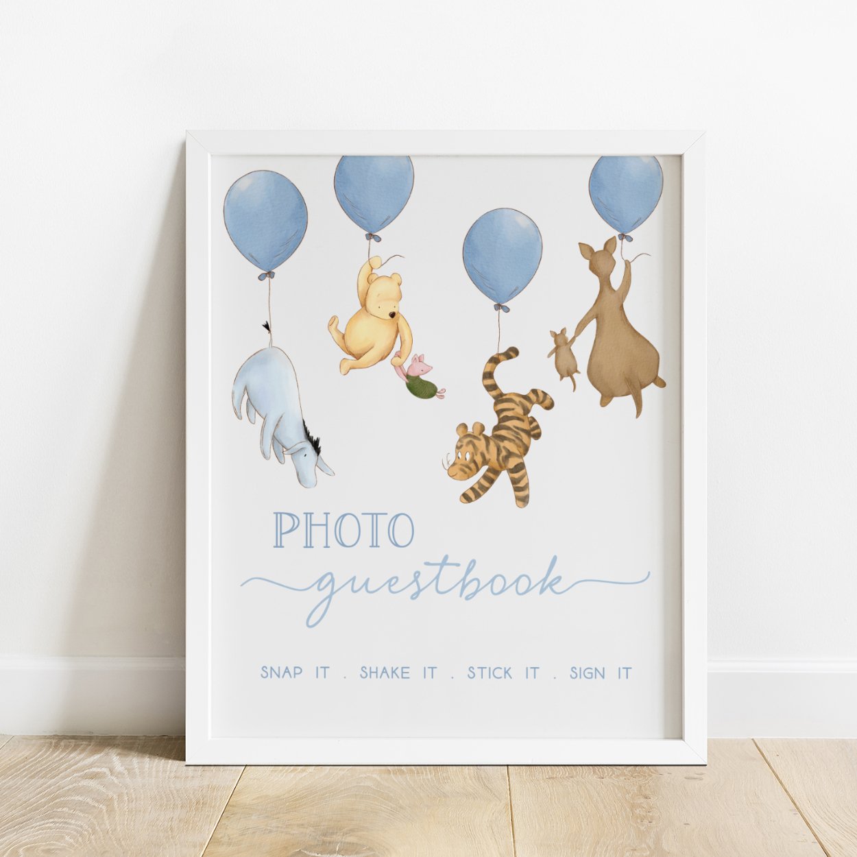 Winnie the Pooh Table Sign Bundle - Big Day Out