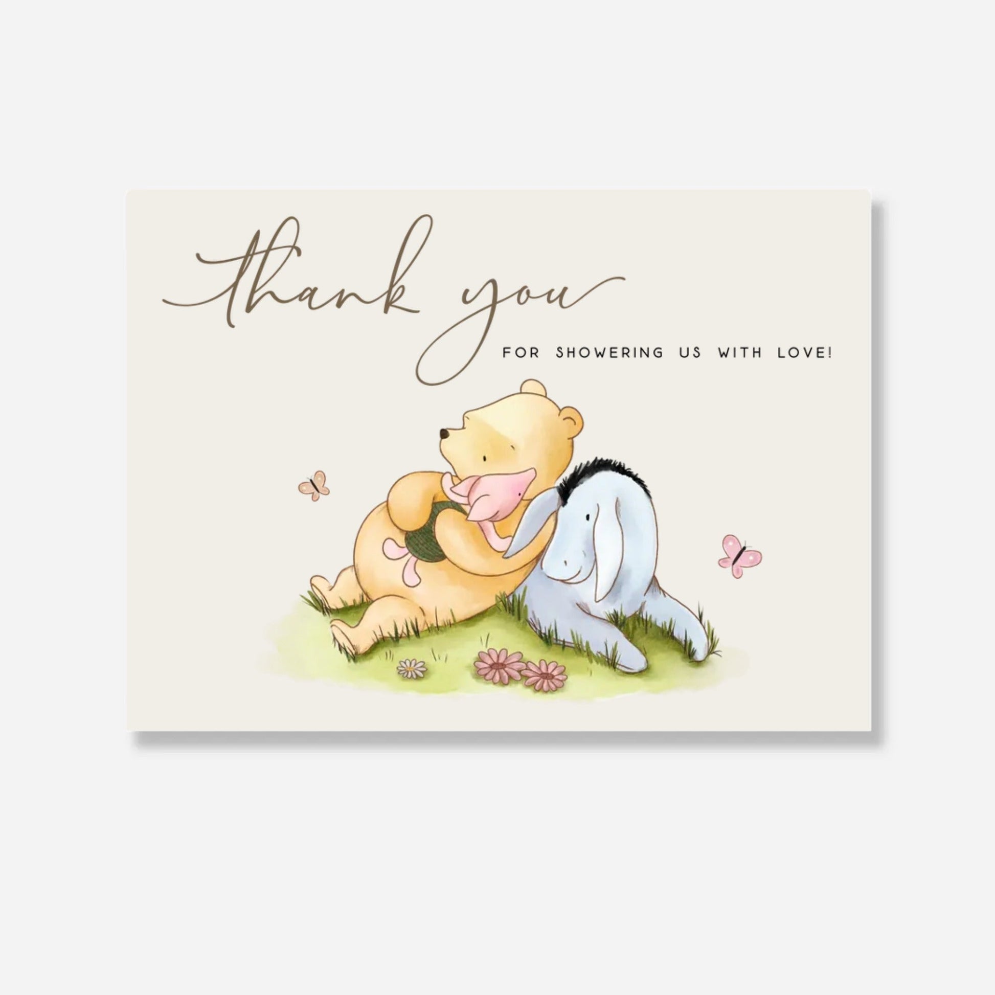 Winnie the Pooh Thank You Card - Big Day Out