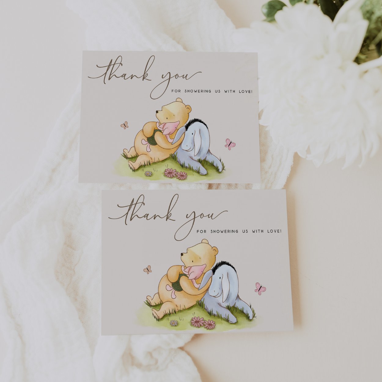 Winnie the Pooh Thank You Card - Big Day Out